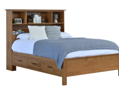 The Williamsport Bookcase Bed with Drawer Storage
