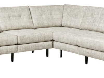 Serene 5-Seat Sectional, Tear Drop Arm