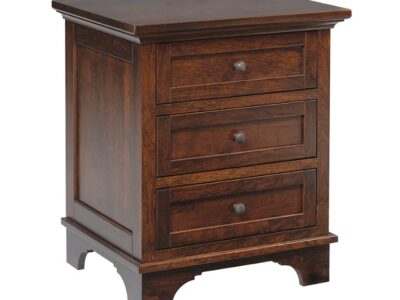 Arlington 3 Drawer Nightstand
