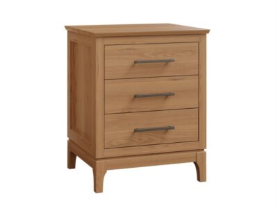 Boulder Creek 3-Drawer Nightstand