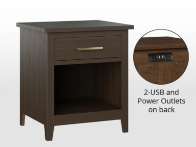 Lakeside 1-Drawer Nightstand