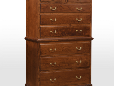 Williamsburg Chest on Chest of Drawers