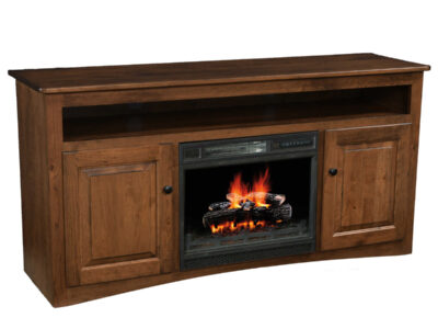 Economy Fireplace TV Stand